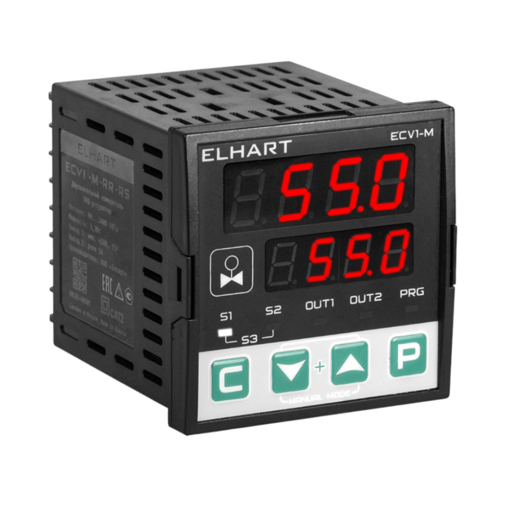 ECV1-M-RR-RS ПИД-регулятор для КЗР