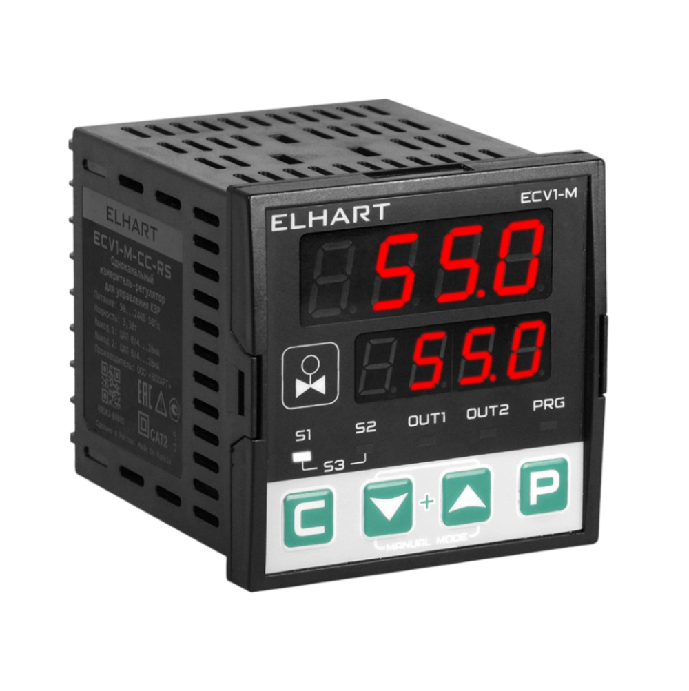 ECV1-M-CC-RS ПИД-регулятор для КЗР