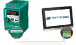 Подключение панели оператора ELHART ECP / ELP к преобразователю частоты EMD-MINI