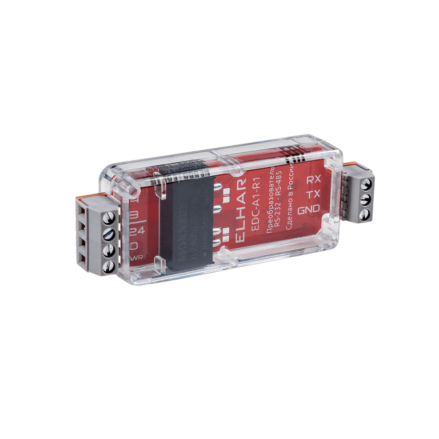 EDC-A1-R1 Преобразователь интерфейсов RS-232 - RS-485 с гальванической развязкой