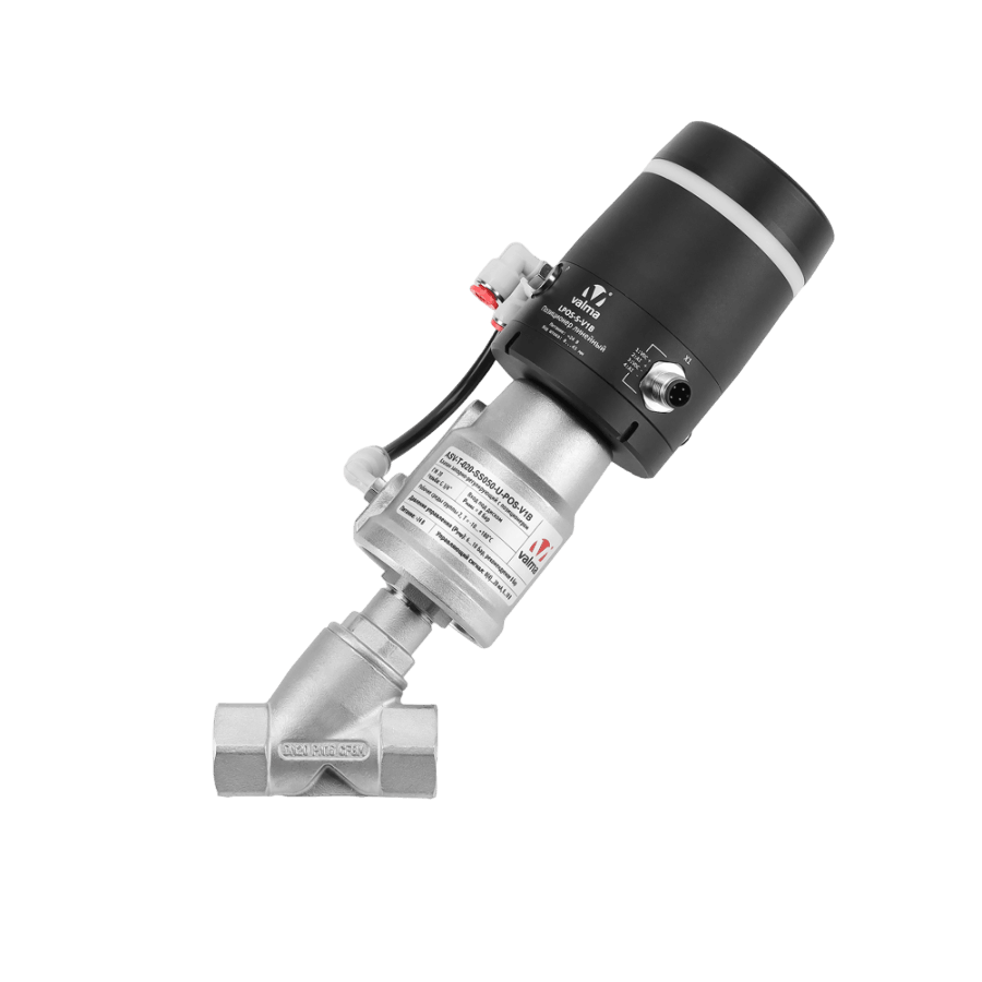 ASV-T-020-SS050-U-POS-V1B Клапан запорно-регулирующий с позиционером