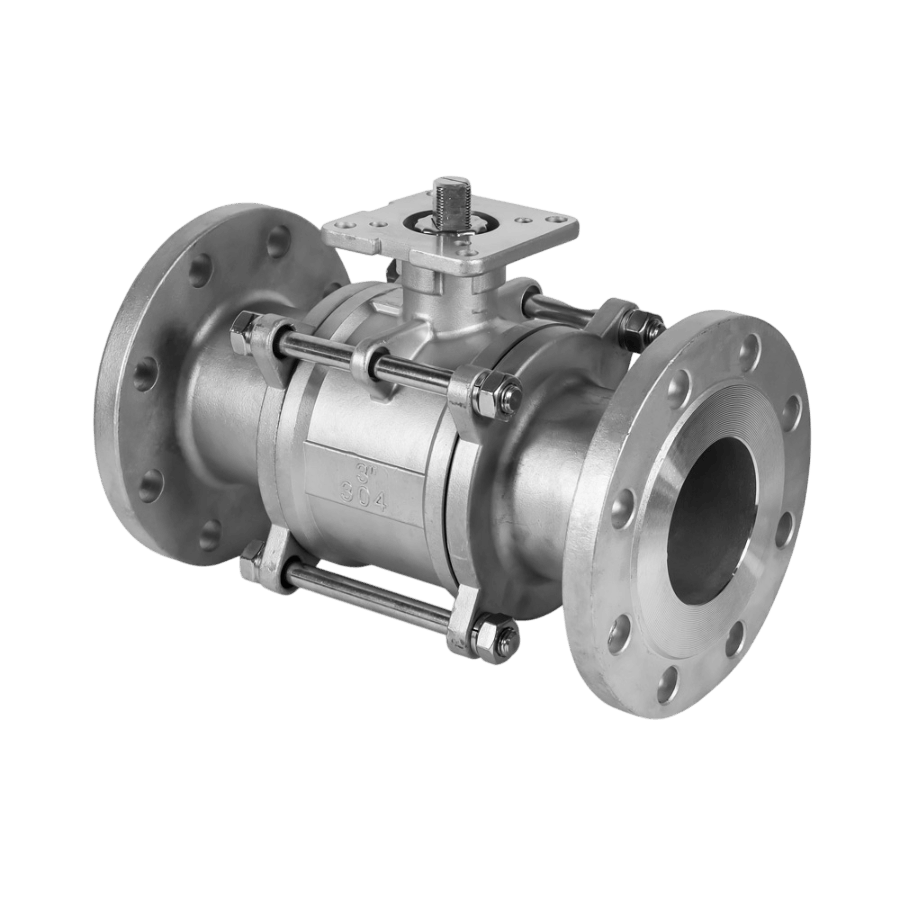 BAV-S304-3P-F-080 Шаровый клапан фланцевый