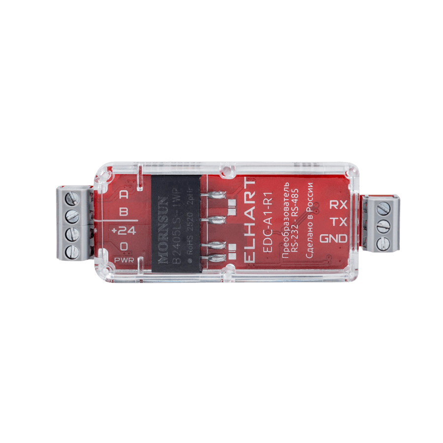 EDC-A1-R1 Преобразователь интерфейсов RS-232 - RS-485 с гальванической развязкой