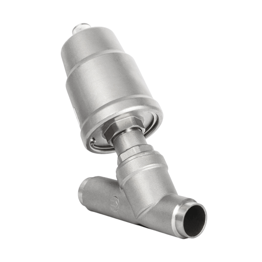 ASV-W-020-SS050 Клапан запорный пневматический с приварным соединением