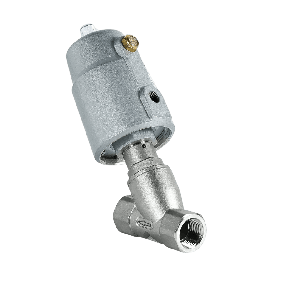 ASV-T-015-AL050-U Клапан отсечной пневматический с резьбовым соединением