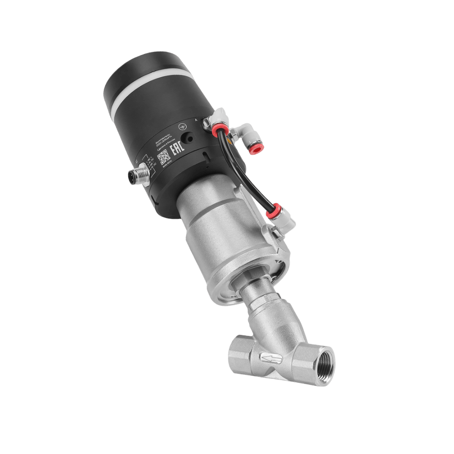 ASV-T-015-SS050-U-POS-V1B Клапан запорно-регулирующий с позиционером