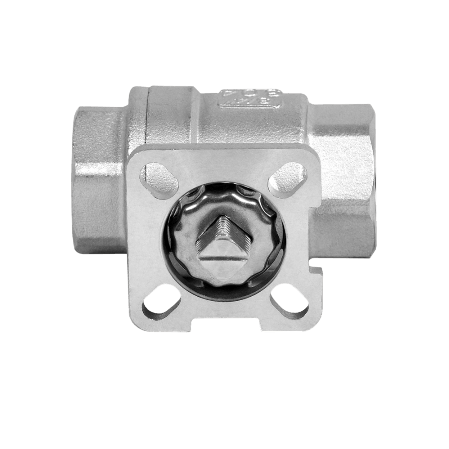BAV-S304-2P-T-015 Клапан шаровой двухсоставной