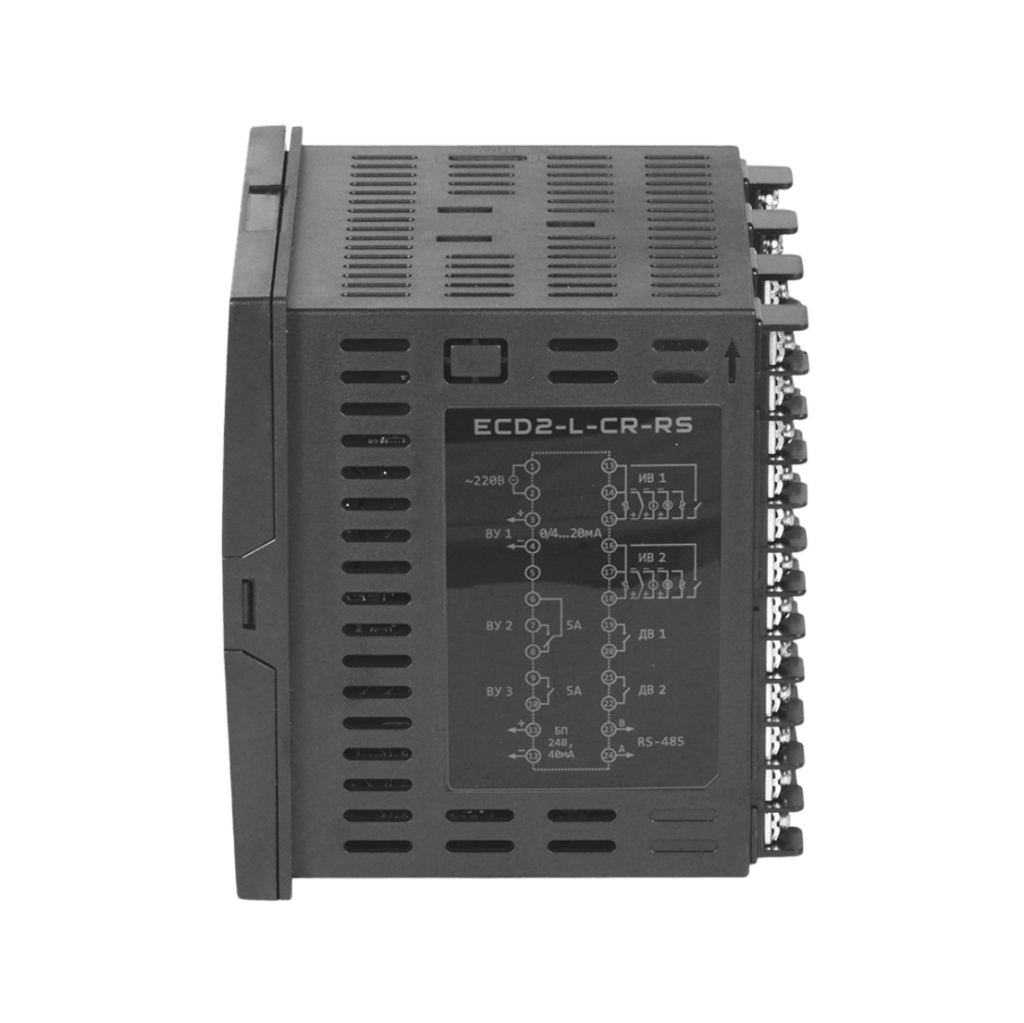 ECD2-L-CR-RS ПИД-регулятор 2-х канальный