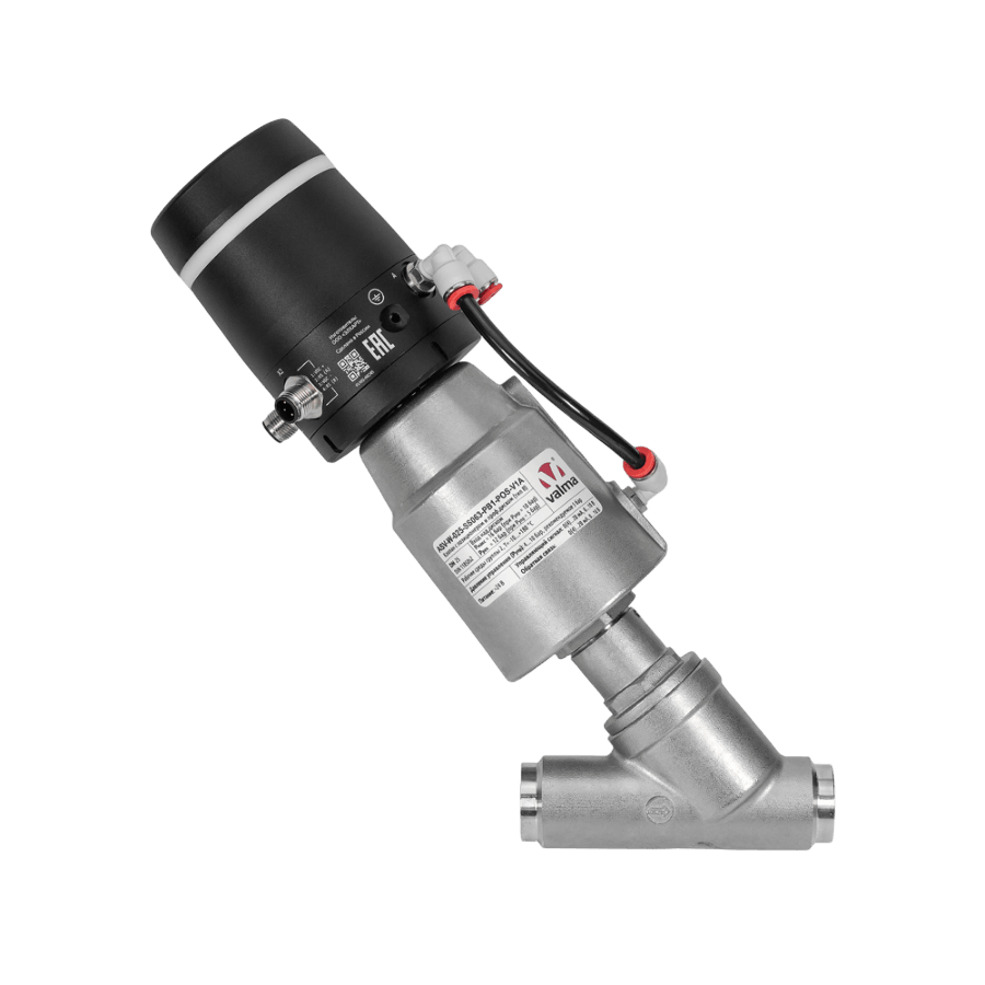 ASV-W-025-SS063-PB1-POS-V1A Клапан с позиционером и проф.диском