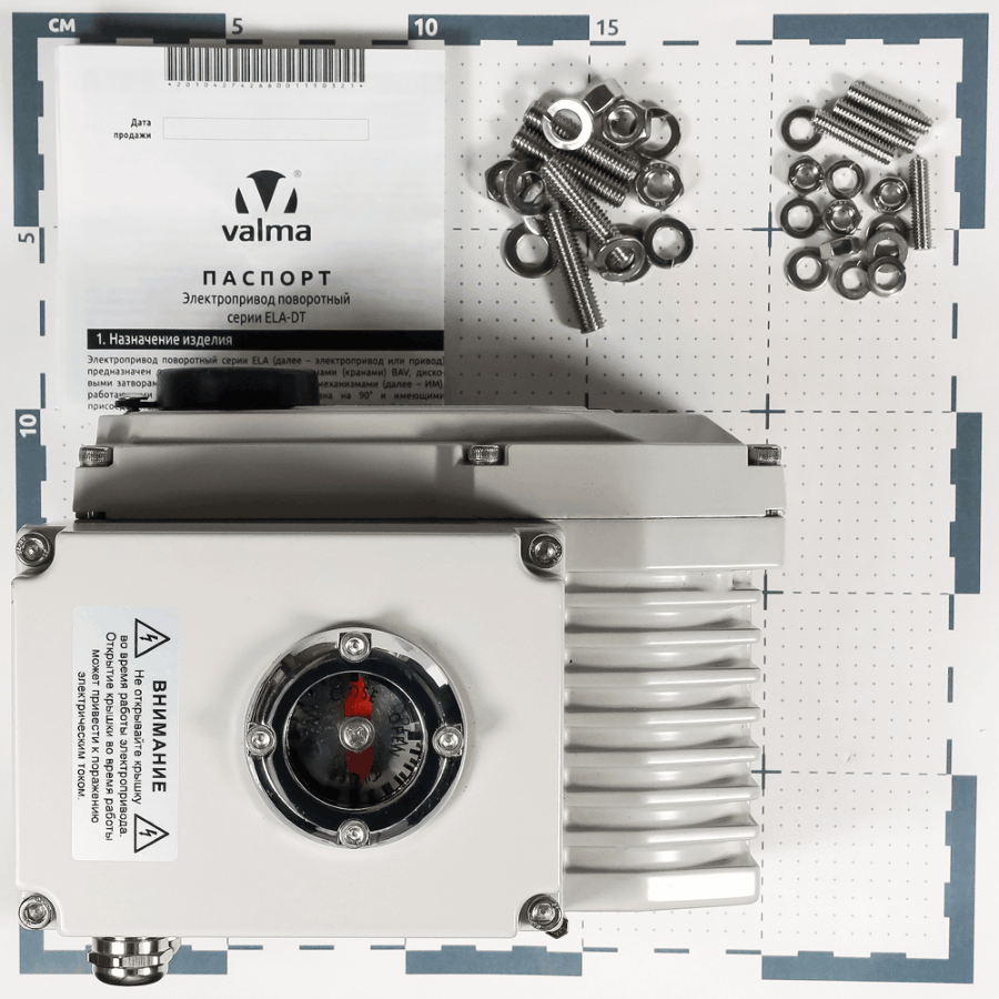 ELA-DT-100-230VAC-M Электропривод поворотный