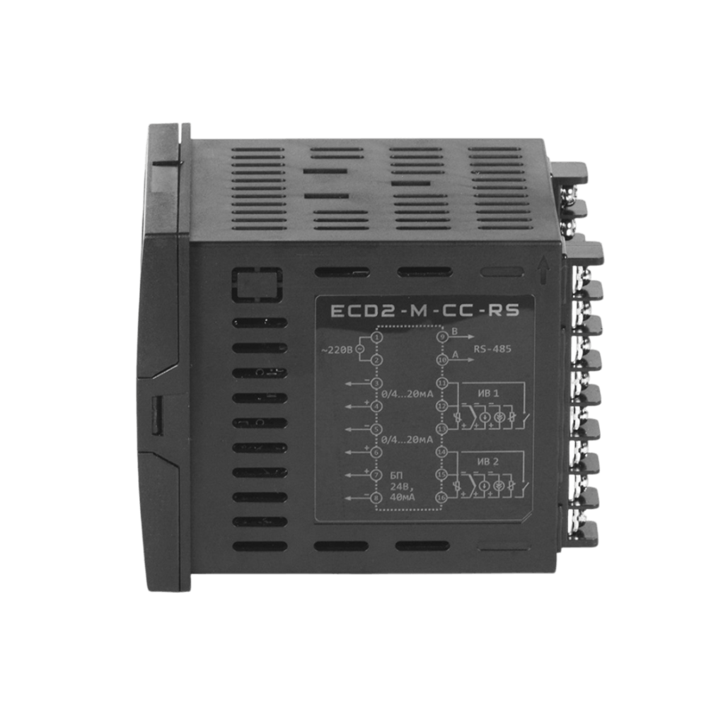 ECD2-M-CC-RS ПИД-регулятор 2-х канальный