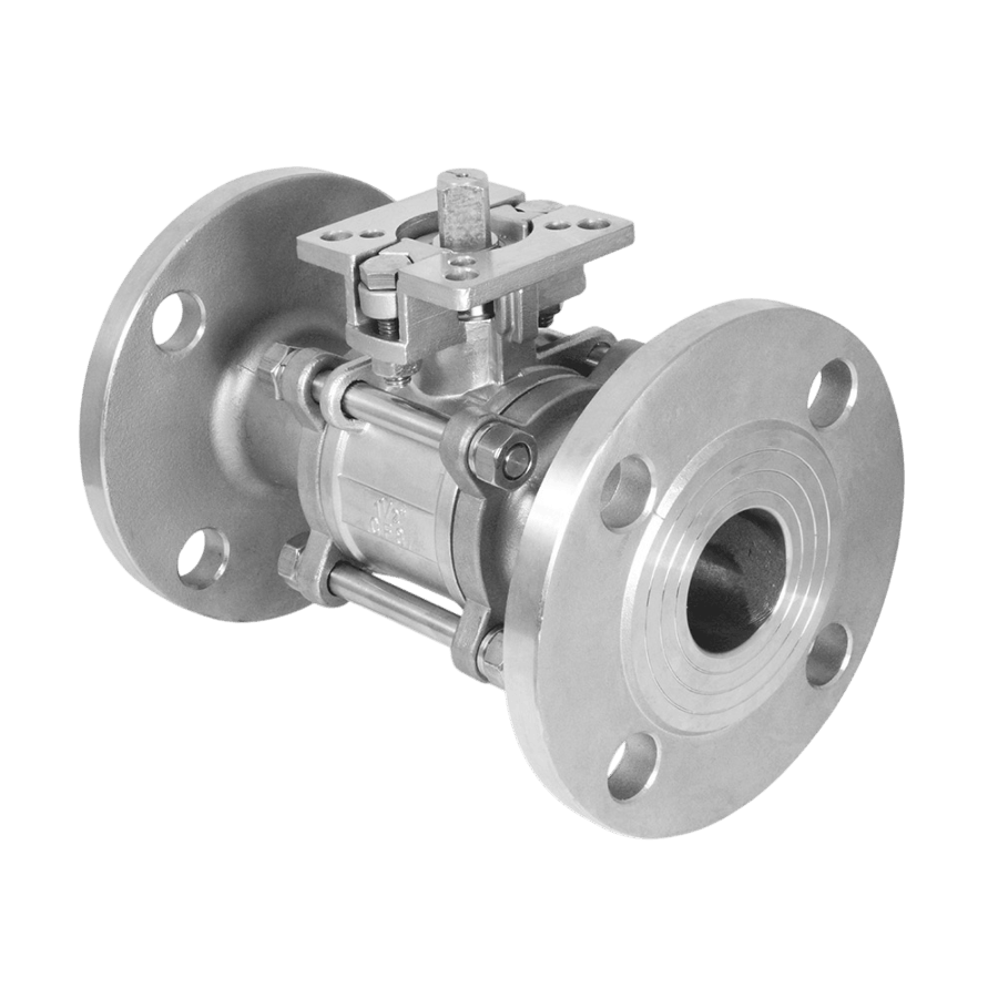 BAV-S304-3P-F-040 Шаровый клапан фланцевый