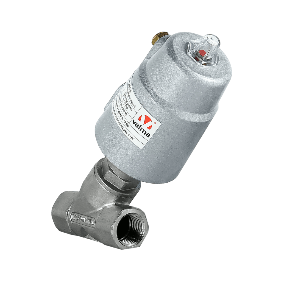 ASV-T-015-AL050-U Клапан отсечной пневматический с резьбовым соединением