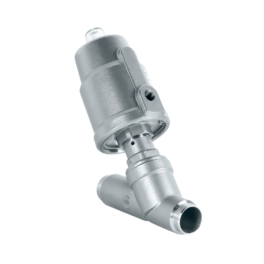 ASV-W-020-SS050-U Клапан запорный пневматический с приварным соединением