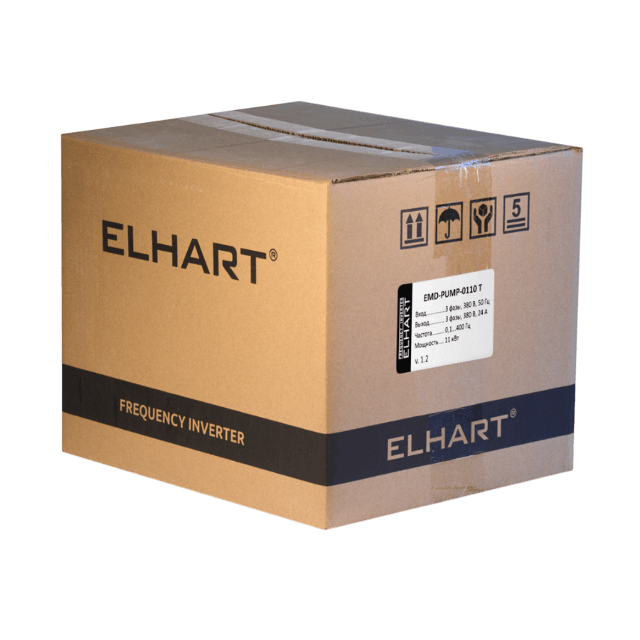 EMD-PUMP - 0110 T Преобразователь частоты ELHART, насосная серия