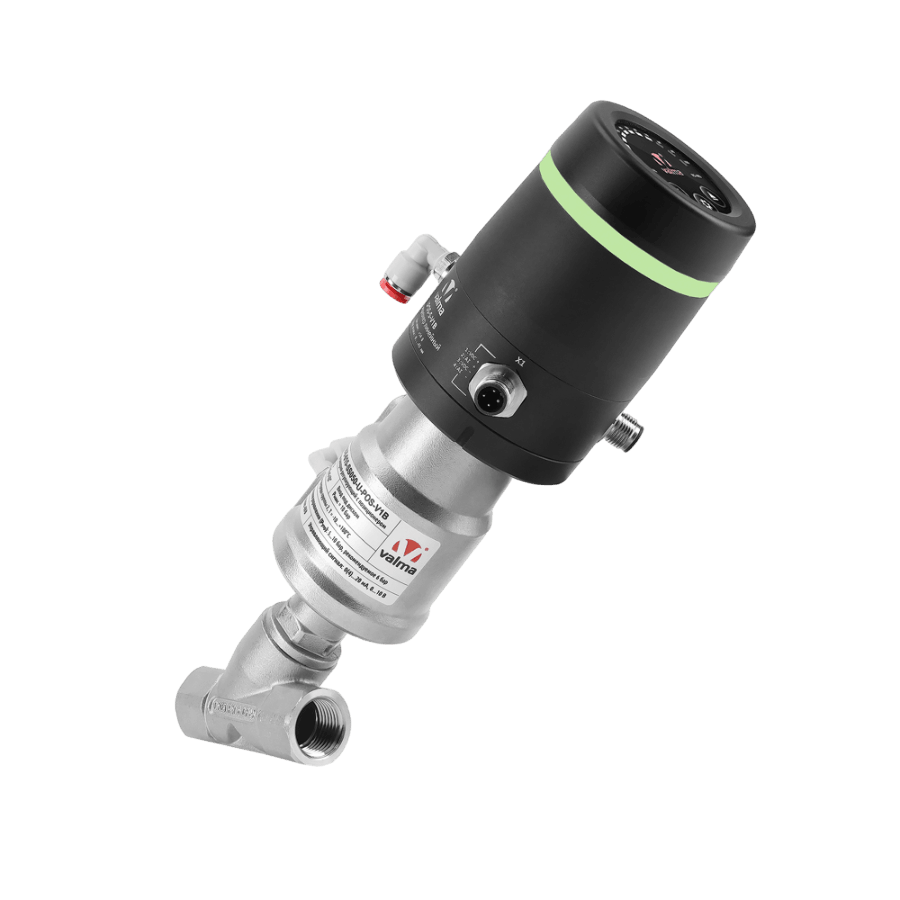 ASV-T-015-SS050-U-POS-V1B Клапан запорно-регулирующий с позиционером