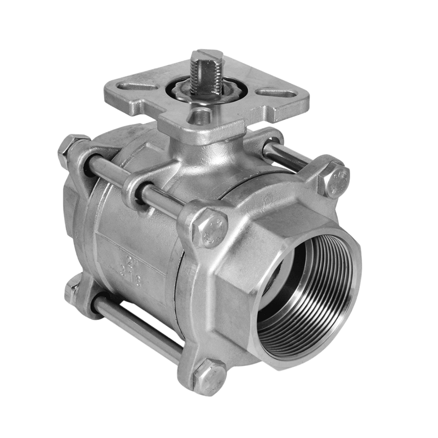 BAV-S316-3P-T-050 Клапан шаровой трехсоставной