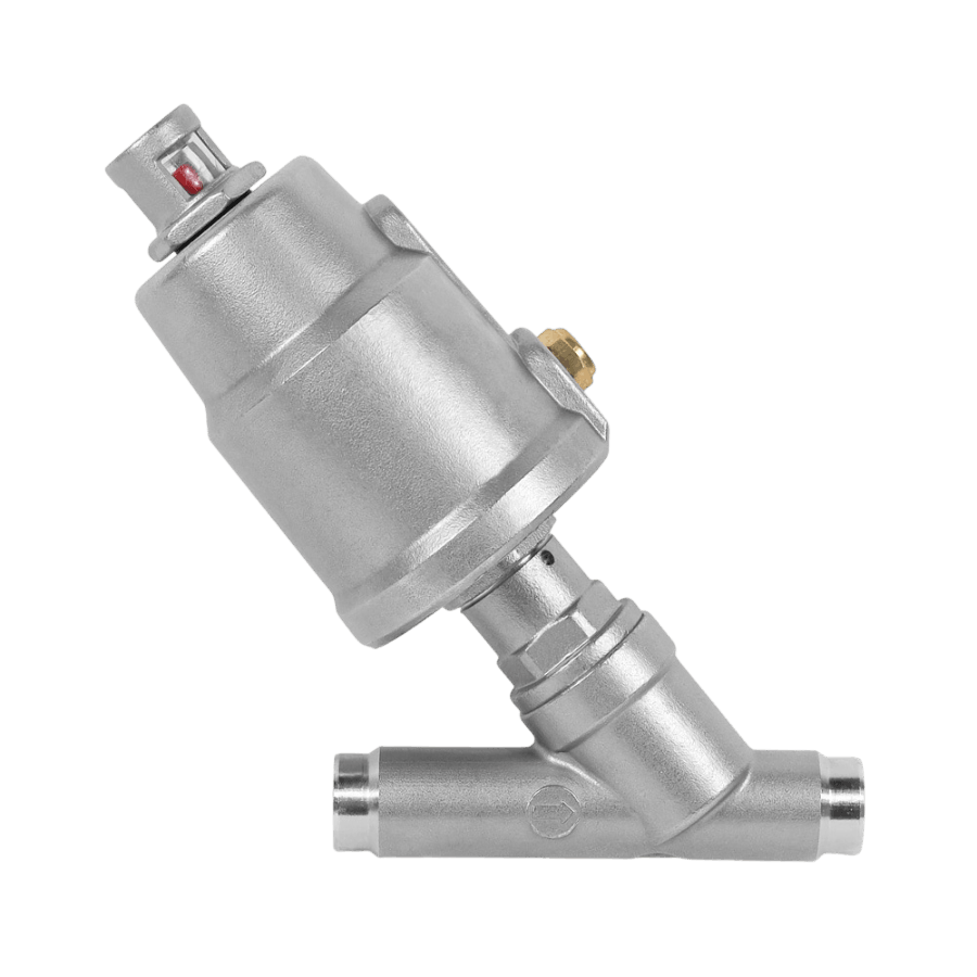 ASV-W-015-SS050-UNO Клапан запорный пневматический с приварным соединением