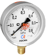 ТМ-510Р.00 (0- 0,6МПа) М20х1,5.1,5.M2