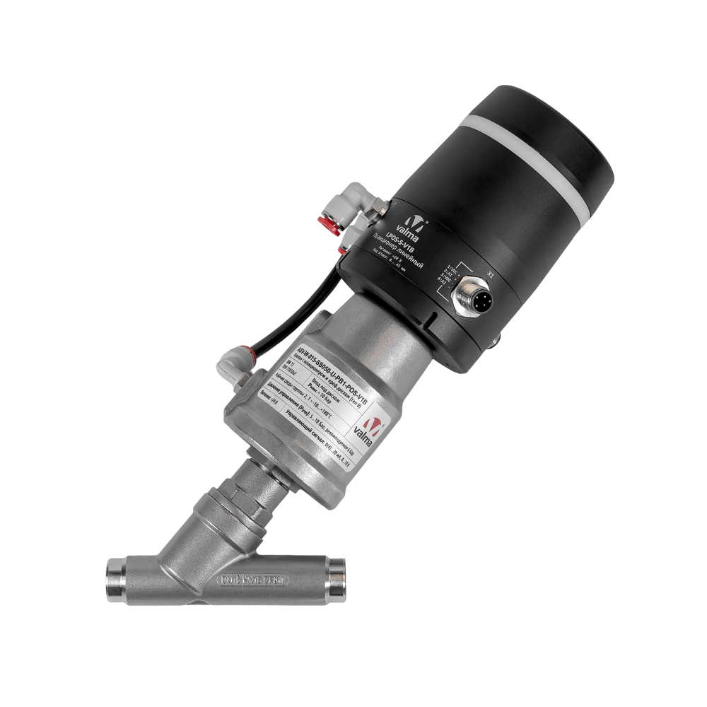 ASV-W-015-SS050-U-PB1-POS-V1B Клапан с позиционером и проф.диском