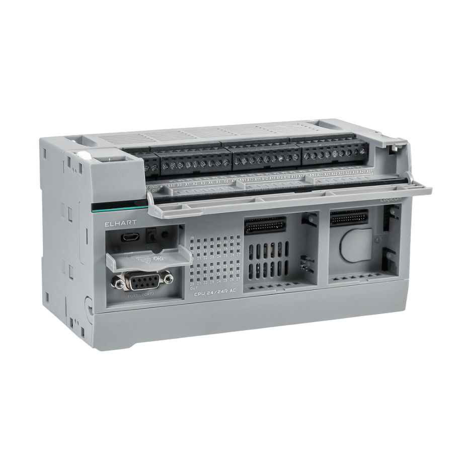 LogicOn CPU 24/24R AC Программируемый логический контроллер (ПЛК) ELHART