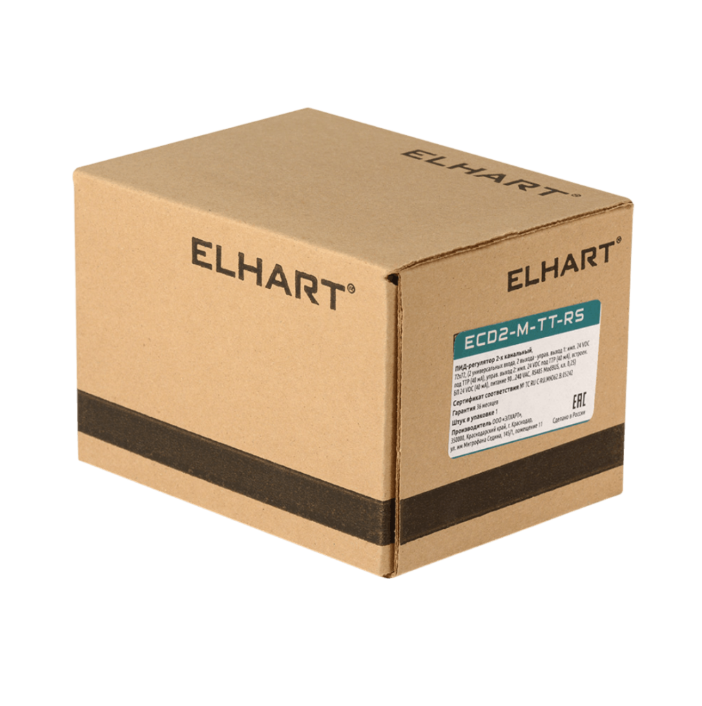ECD2-M-TT-RS ПИД-регулятор 2-х канальный