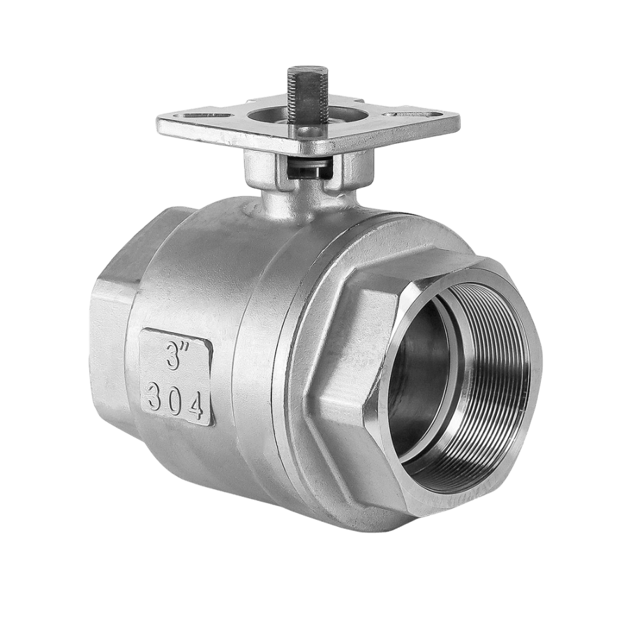 BAV-S304-2P-T-080 Клапан шаровой двухсоставной