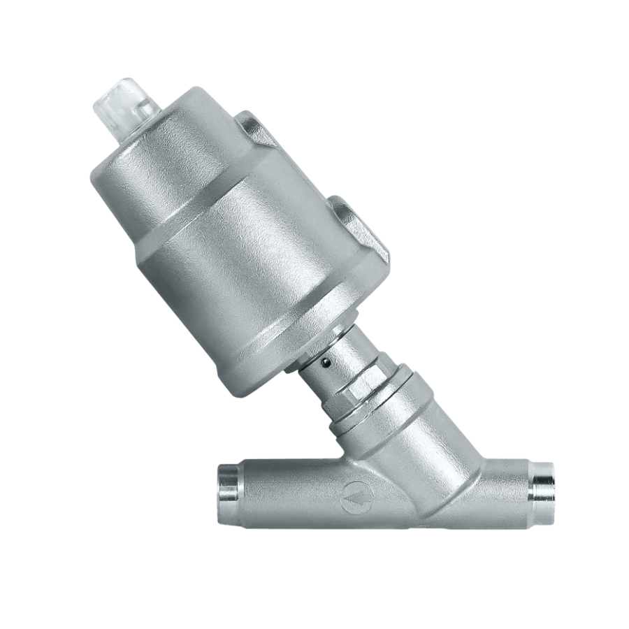 ASV-W-015-SS050-U Клапан запорный пневматический с приварным соединением