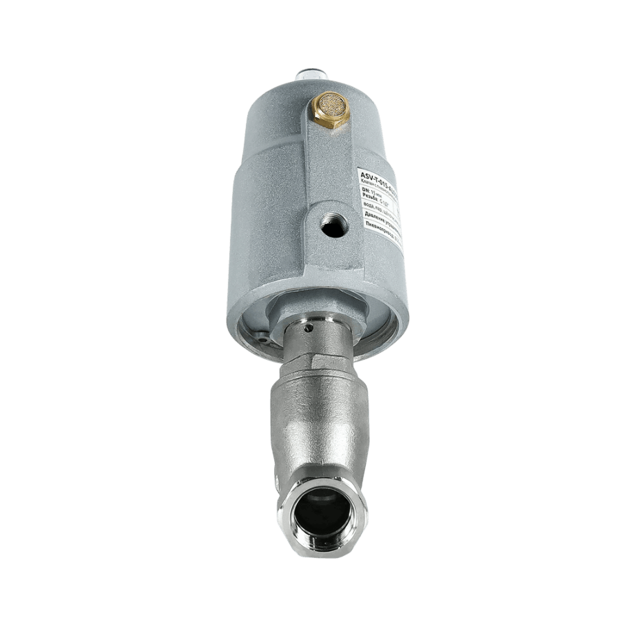 ASV-T-015-AL050-U Клапан отсечной пневматический с резьбовым соединением
