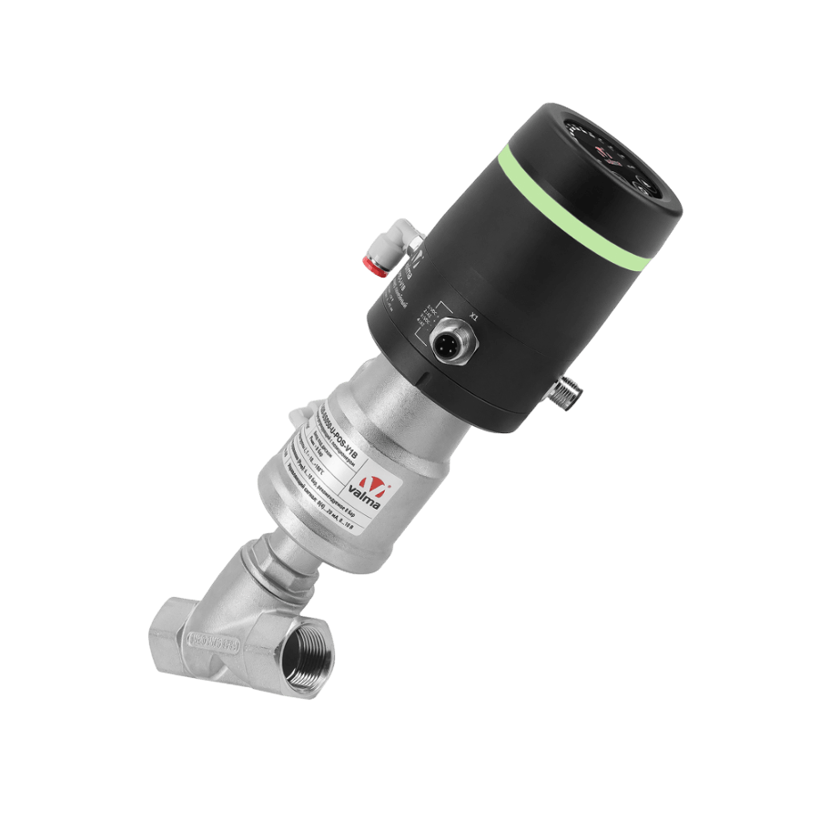 ASV-T-020-SS050-U-POS-V1B Клапан запорно-регулирующий с позиционером