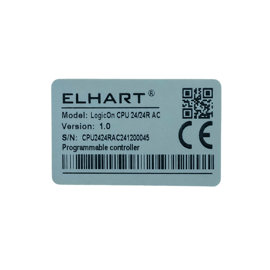 LogicOn CPU 24/24R AC Программируемый логический контроллер (ПЛК) ELHART