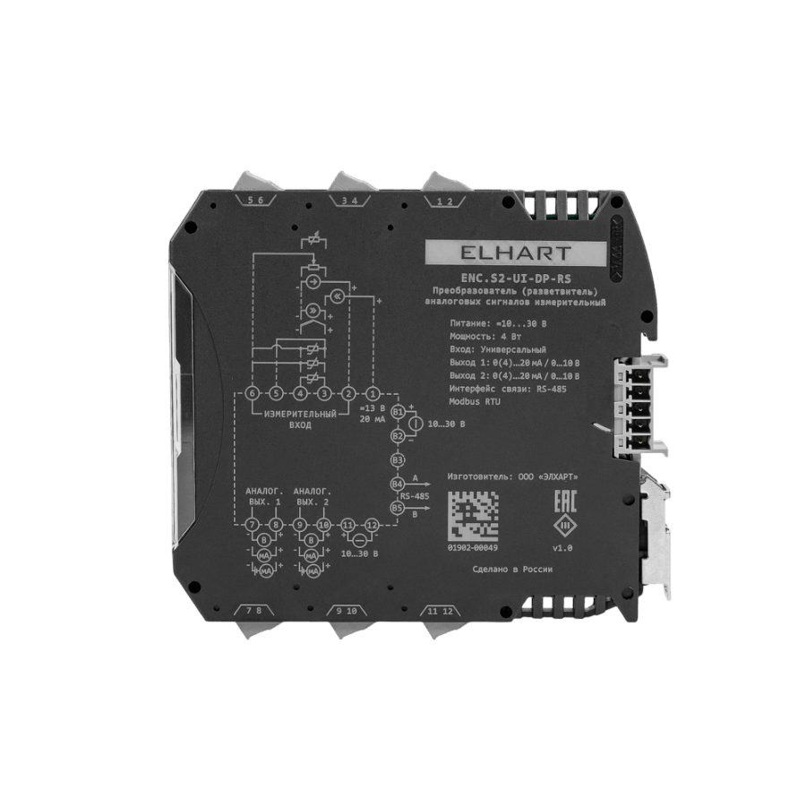 ENC.S2-UI-DP-RS Разветвитель сигналов с гальванической развязкой