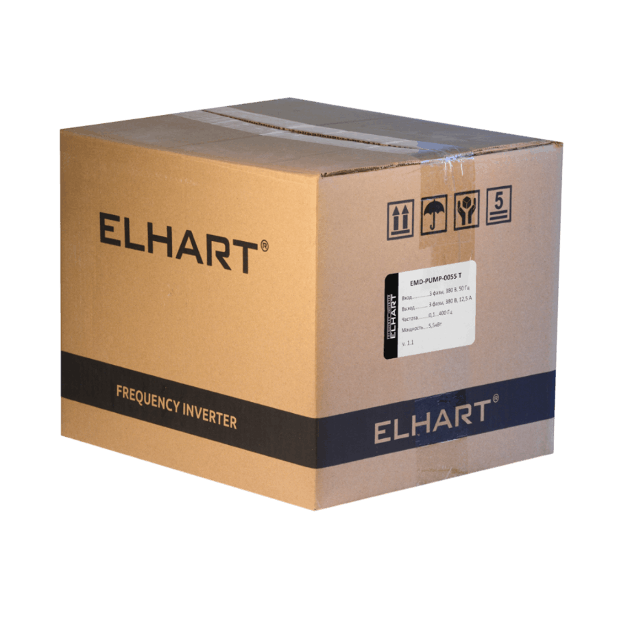 EMD-PUMP - 0055 T Преобразователь частоты ELHART, насосная серия