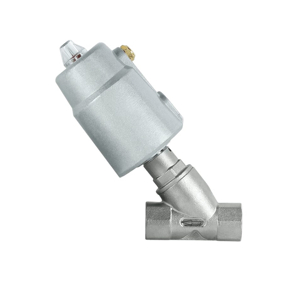 ASV-T-015-AL050-U Клапан отсечной пневматический с резьбовым соединением