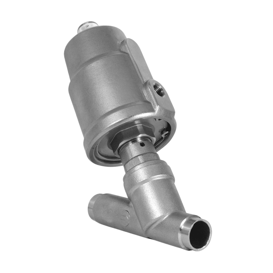 ASV-W-015-SS050 Клапан запорный пневматический с приварным соединением