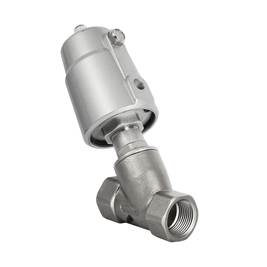 ASV-T-020-AL050 Клапан отсечной пневматический с резьбовым соединением