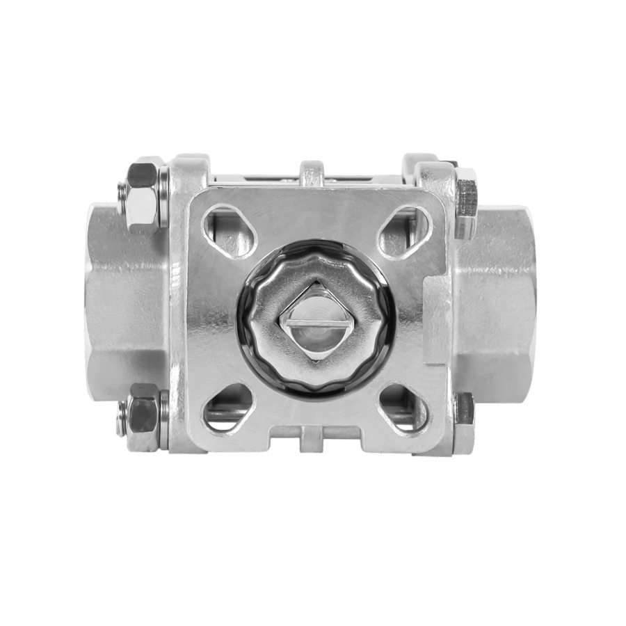 BAV-S316-3P-T-025  Клапан шаровой трехсоставной