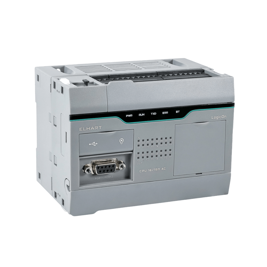 LogicOn CPU 16/16R AC Программируемый логический контроллер (ПЛК) ELHART