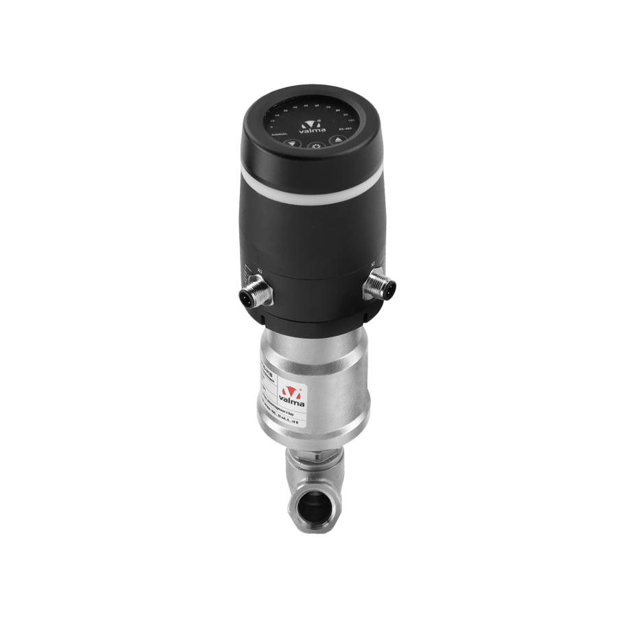 ASV-T-015-SS050-U-POS-V1B Клапан запорно-регулирующий с позиционером