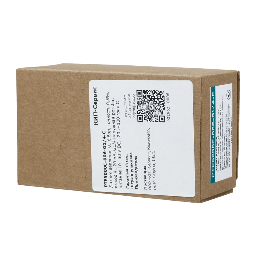 PTE5000C-006-G1/4-C датчик давления с аналоговым выходом